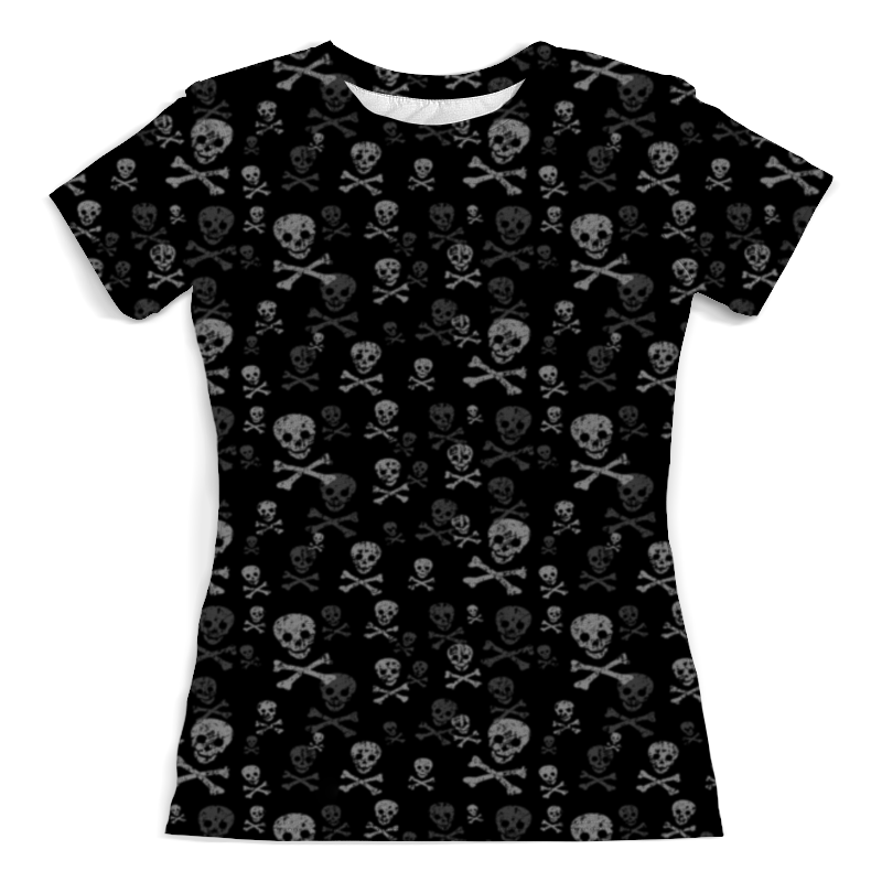 Printio Футболка с полной запечаткой (женская) Кости printio футболка с полной запечаткой женская череп и кости
