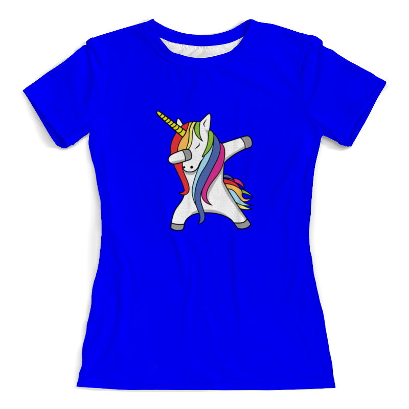 Printio Футболка с полной запечаткой (женская) Единорог printio футболка с полной запечаткой женская ослик единорог