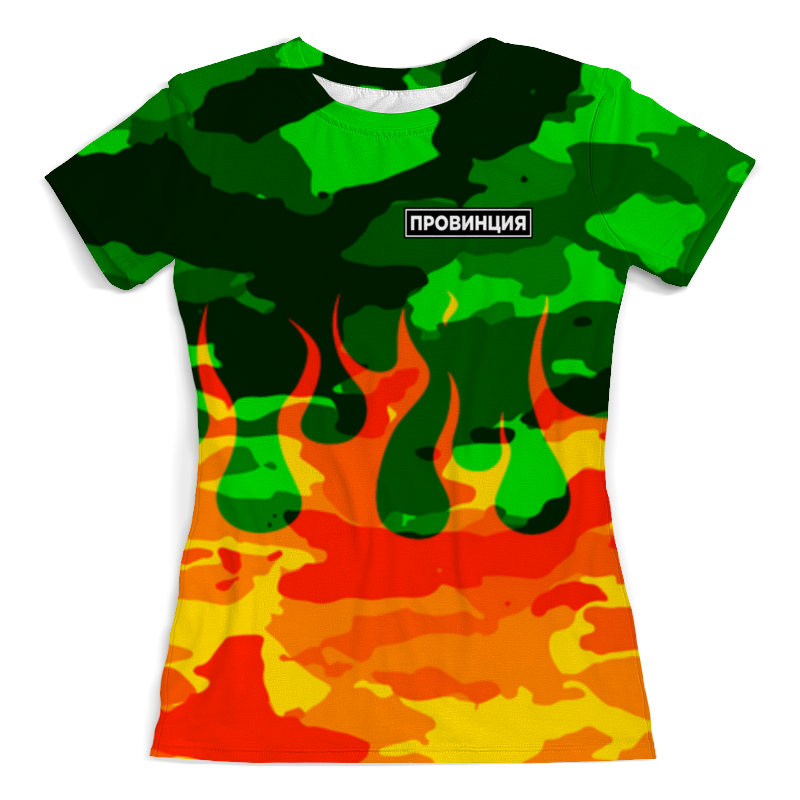 Printio Футболка с полной запечаткой (женская) Провинция