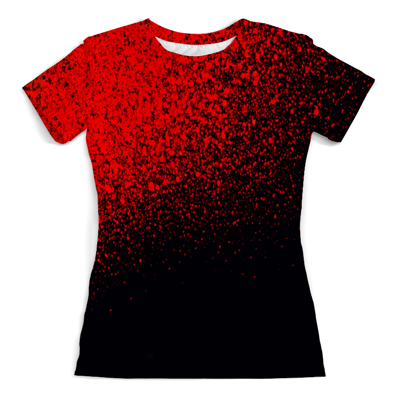 Printio Футболка с полной запечаткой (женская) Брызги красок printio футболка с полной запечаткой женская акварельные брызги
