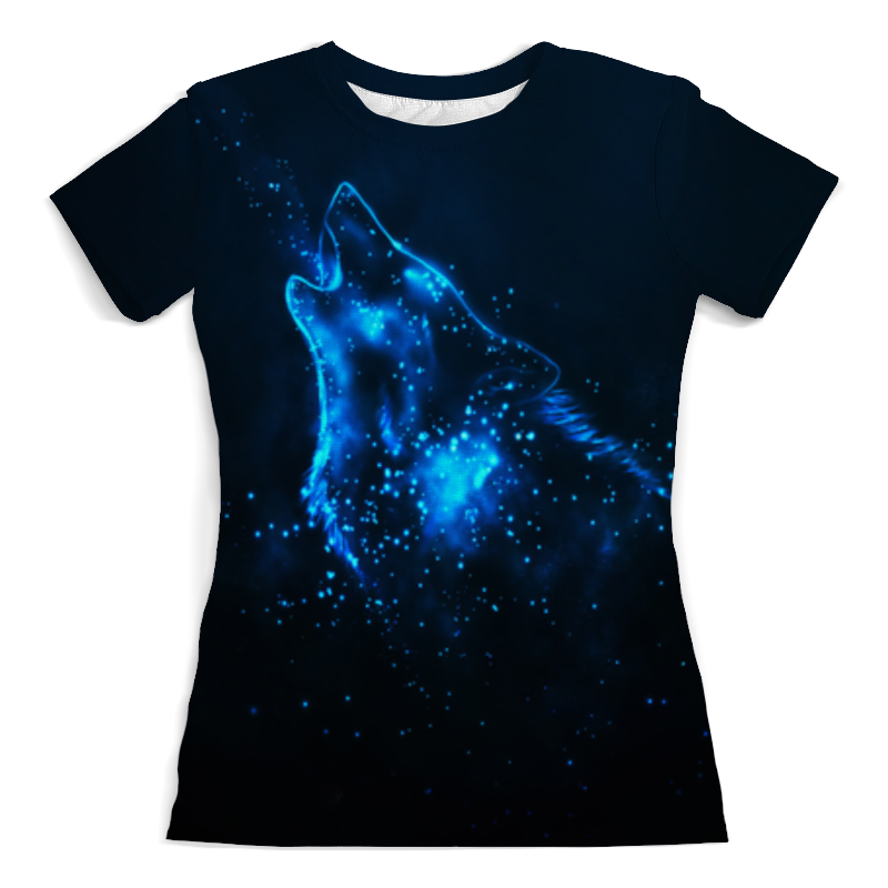 Printio Футболка с полной запечаткой (женская) Волк космос printio футболка с полной запечаткой мужская волк космос