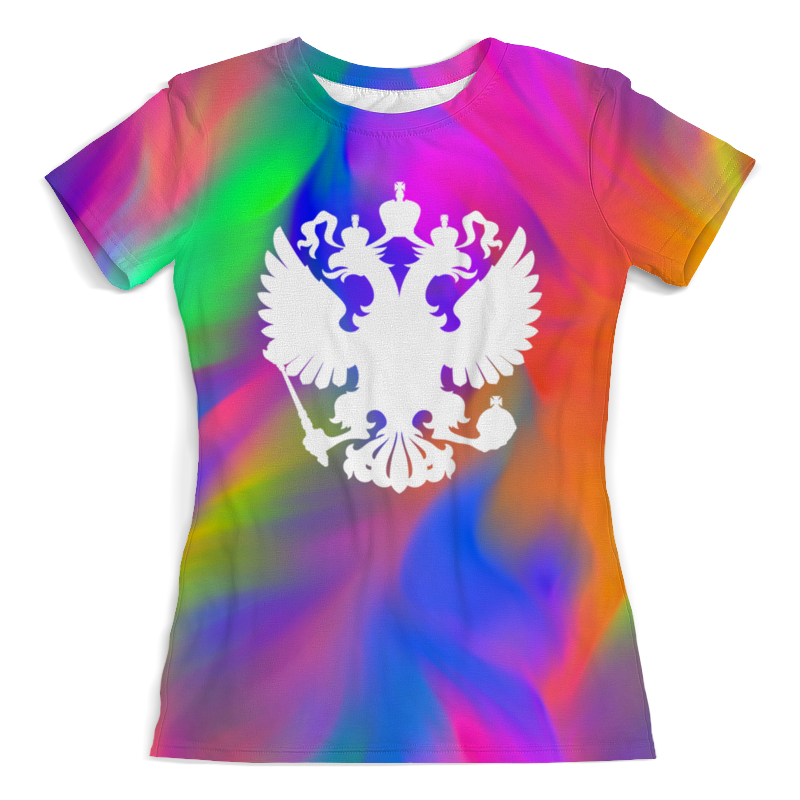 Printio Футболка с полной запечаткой (женская) Россия