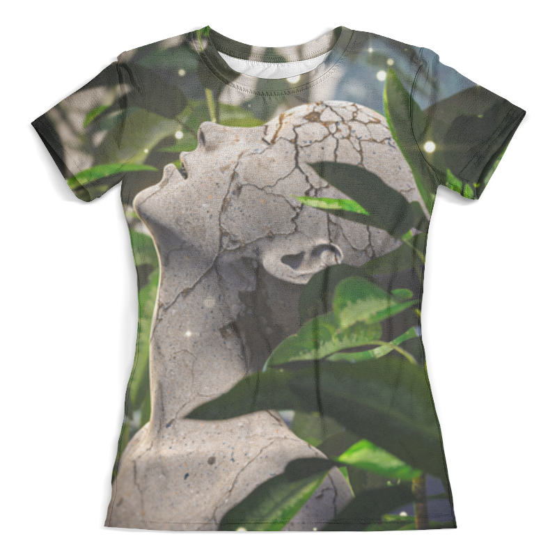 Printio Футболка с полной запечаткой (женская) Каменная девушка printio футболка с полной запечаткой женская каменная девушка