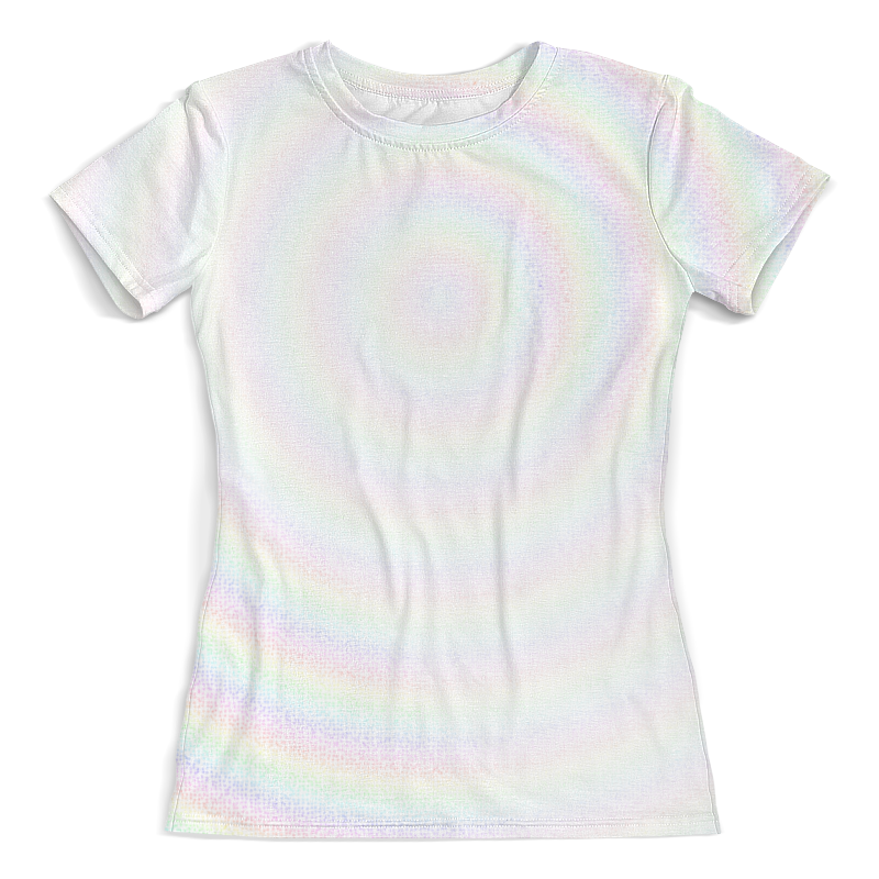 Printio Футболка с полной запечаткой (женская) Жемчужно-радужные круги printio футболка с полной запечаткой женская жемчужно радужные круги