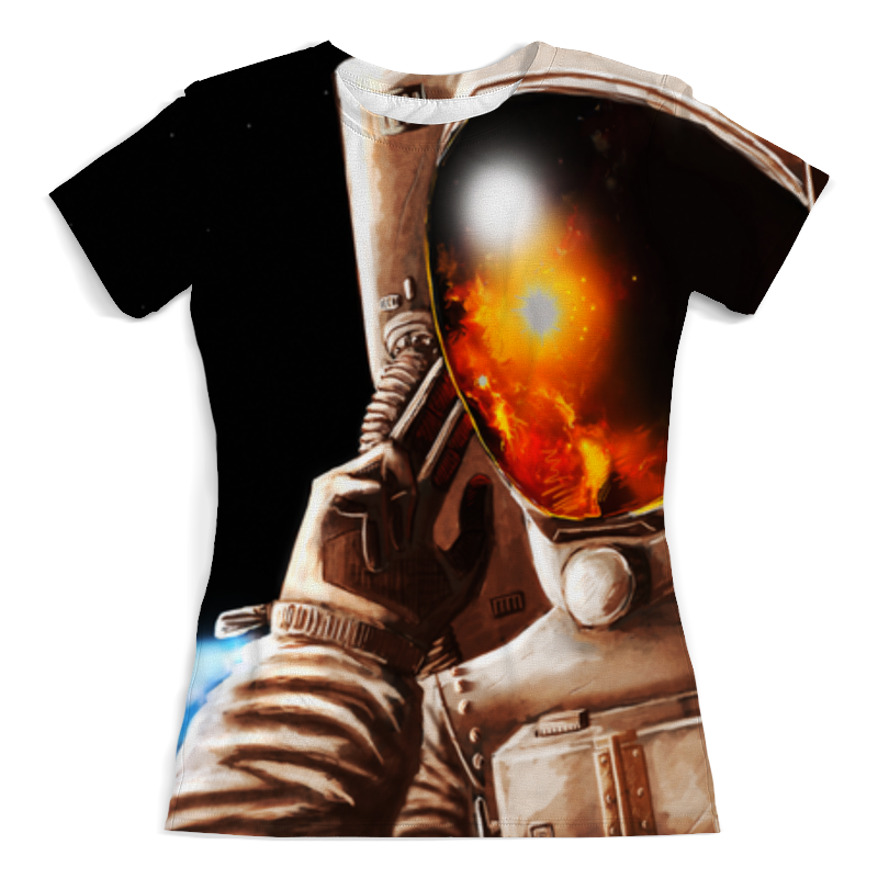 Printio Футболка с полной запечаткой (женская) Космос