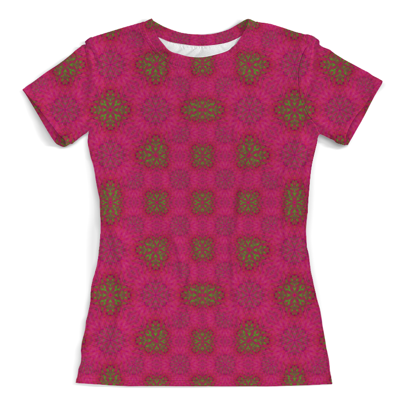 Printio Футболка с полной запечаткой (женская) Фрактальные поля галактики роз printio футболка с полной запечаткой женская авторский паттерн