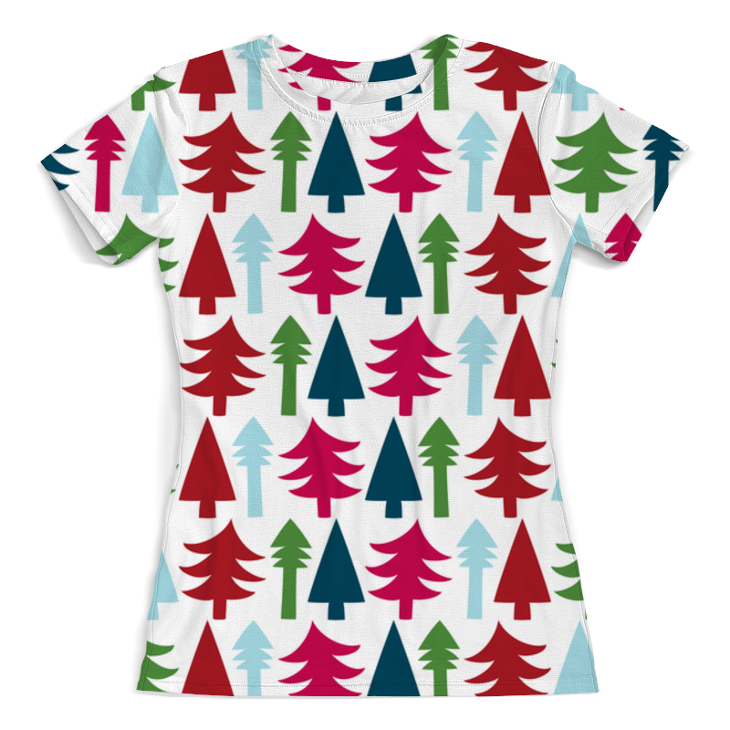 Printio Футболка с полной запечаткой (женская) Новый год