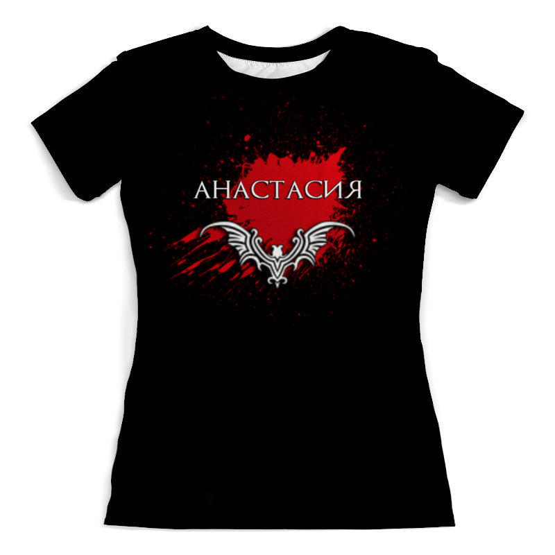 Printio Футболка с полной запечаткой (женская) Анастасия