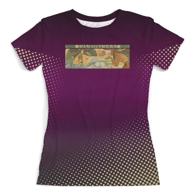 printio футболка с полной запечаткой женская альфонс муха вино инков Printio Футболка с полной запечаткой (женская) Альфонс муха, «вино инков»