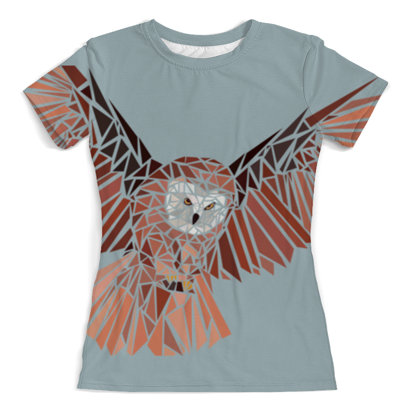 Printio Футболка с полной запечаткой (женская) Сова / owl printio футболка с полной запечаткой женская королевна сова