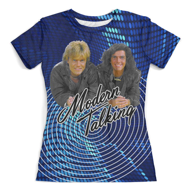 Printio Футболка с полной запечаткой (женская) Modern talking