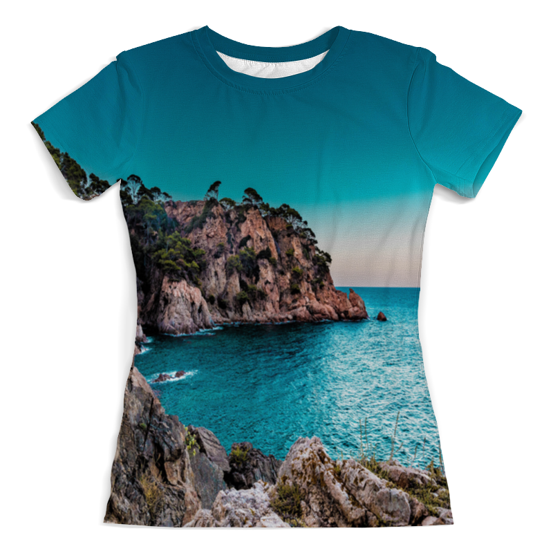 Printio Футболка с полной запечаткой (женская) Берег printio футболка с полной запечаткой мужская берег