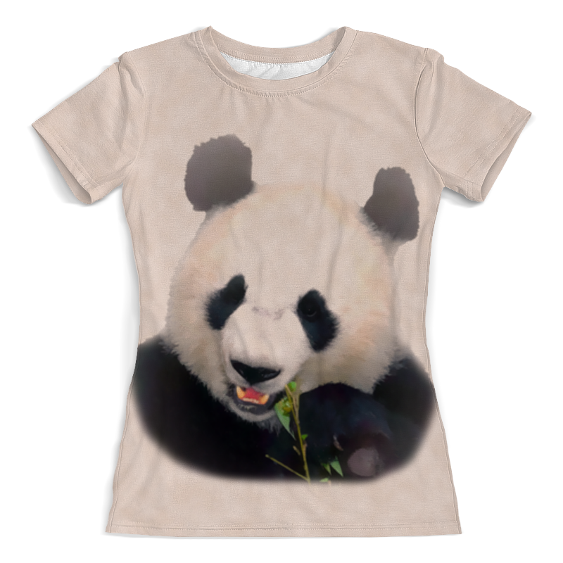 Printio Футболка с полной запечаткой (женская) Панда printio футболка с полной запечаткой женская влюбленная панда