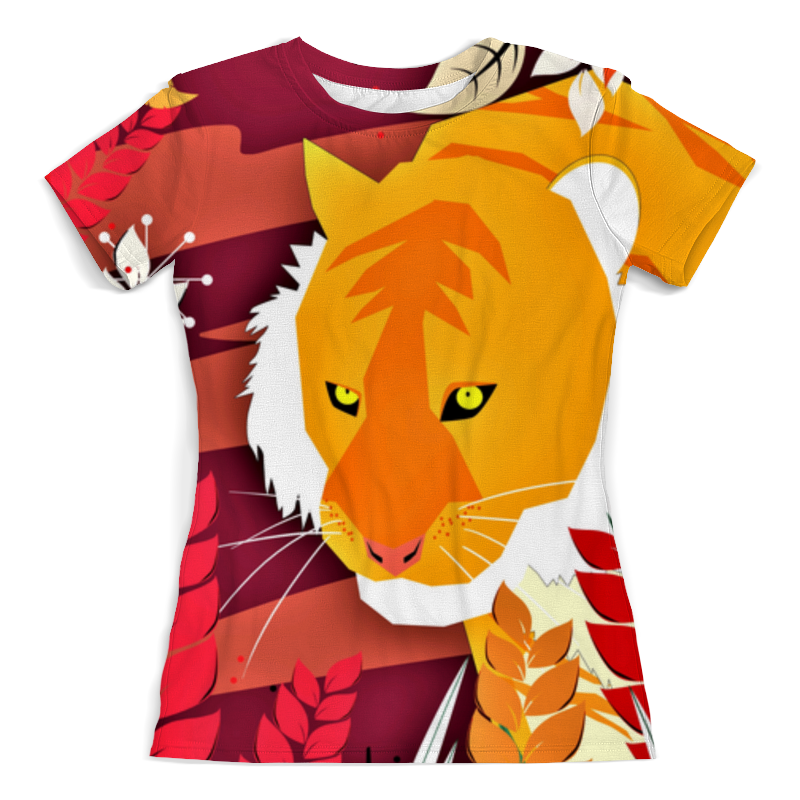 Printio Футболка с полной запечаткой (женская) Год тигра printio футболка с полной запечаткой женская год тигра