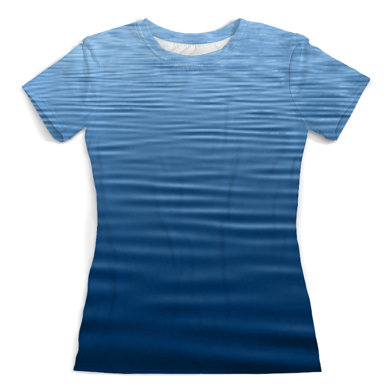 Printio Футболка с полной запечаткой (женская) Волны printio футболка с полной запечаткой женская волны