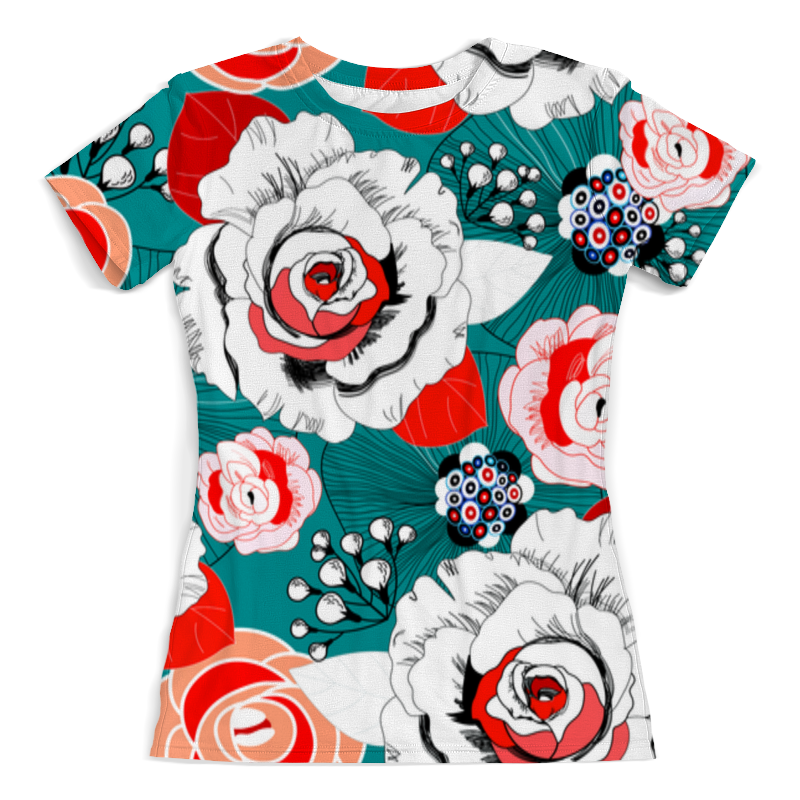 Printio Футболка с полной запечаткой (женская) Fashion flower printio футболка с полной запечаткой мужская fashion flower