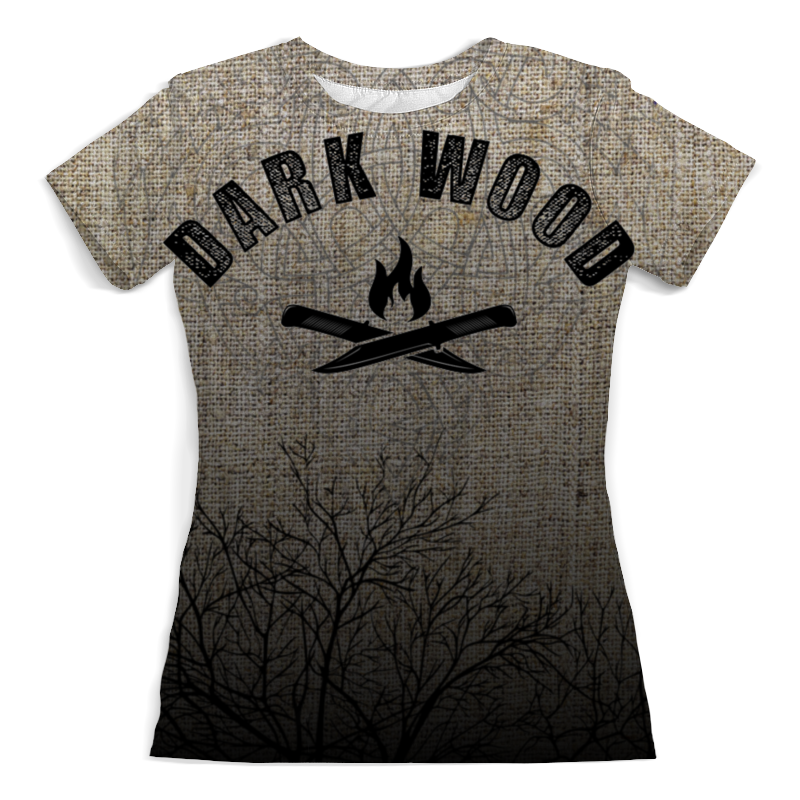 Printio Футболка с полной запечаткой (женская) Dark wood printio футболка с полной запечаткой мужская dark wood