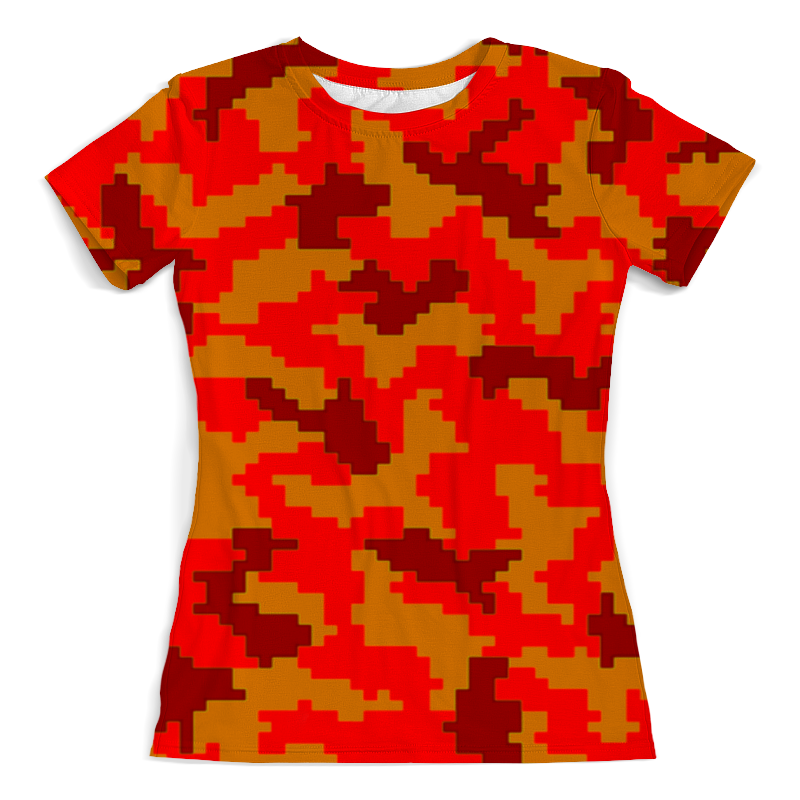 Printio Футболка с полной запечаткой (женская) Пиксели