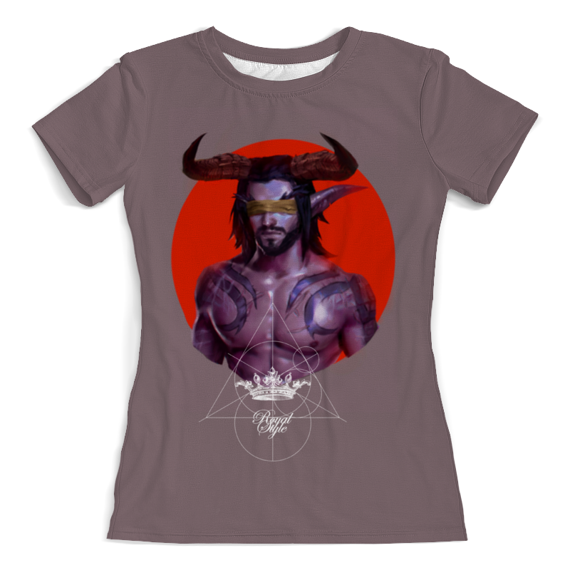 Printio Футболка с полной запечаткой (женская) Warcraft: illidan printio футболка с полной запечаткой мужская warcraft illidan