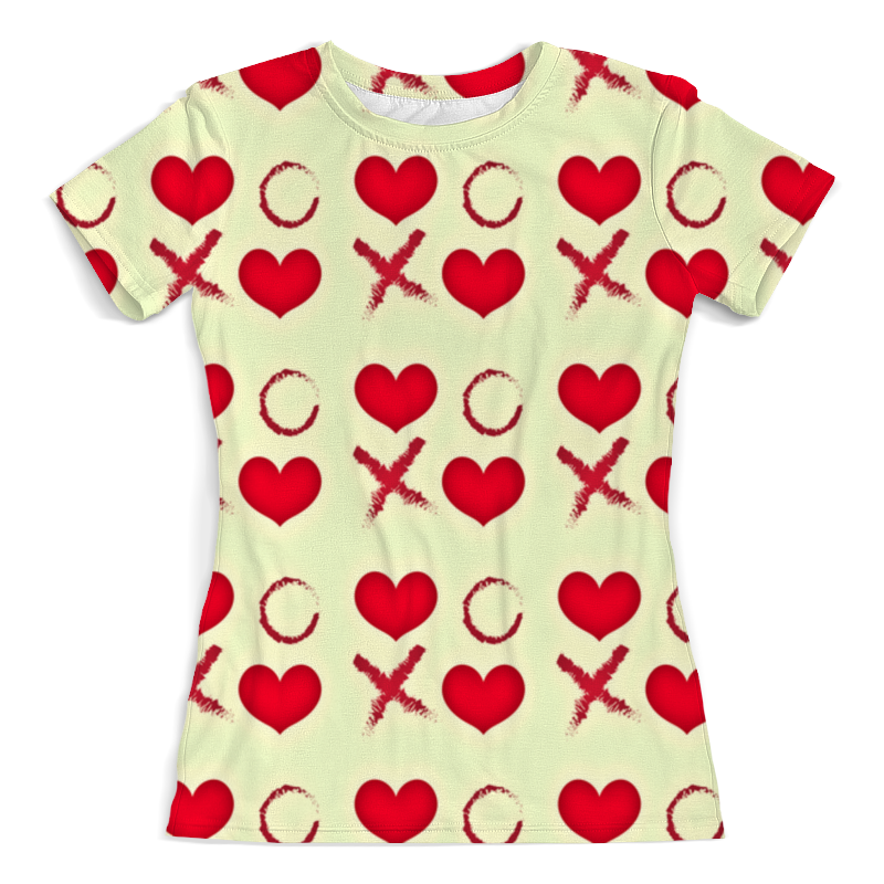 Рубашка с сердечками