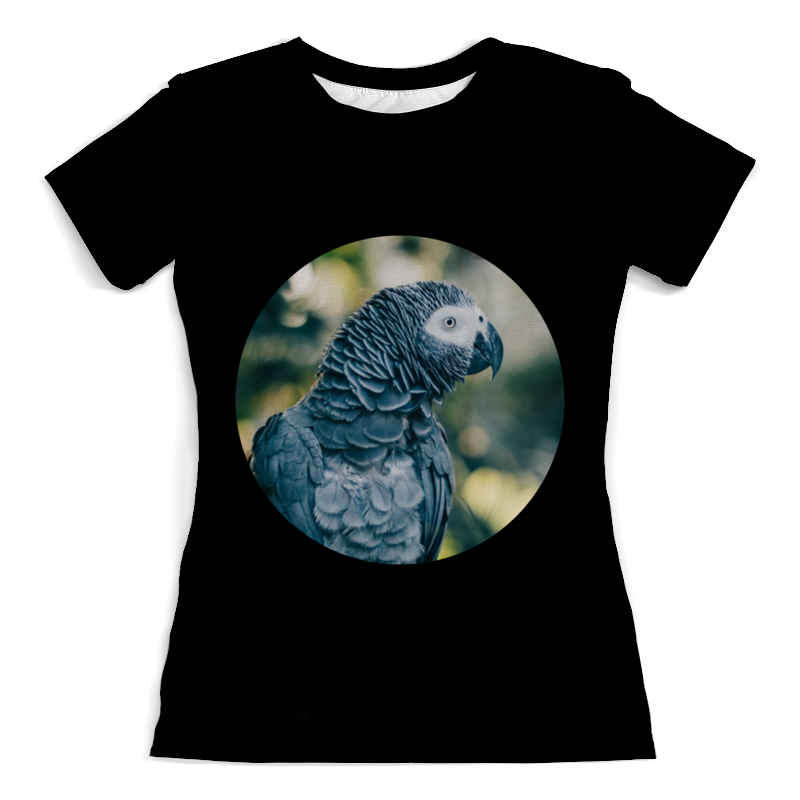 Printio Футболка с полной запечаткой (женская) Попугай жако printio футболка с полной запечаткой мужская попугай
