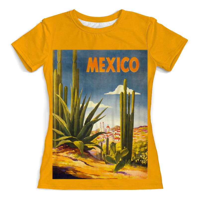 Printio Футболка с полной запечаткой (женская) Мексика printio футболка с полной запечаткой мужская мексика