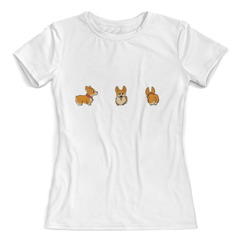 Printio Футболка с полной запечаткой (женская) Корги собака printio футболка с полной запечаткой женская корги собака