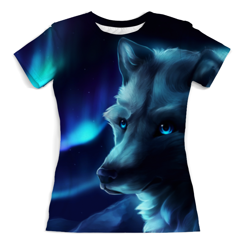 Printio Футболка с полной запечаткой (женская) Сибирский волк printio футболка с полной запечаткой для девочек сибирский волк