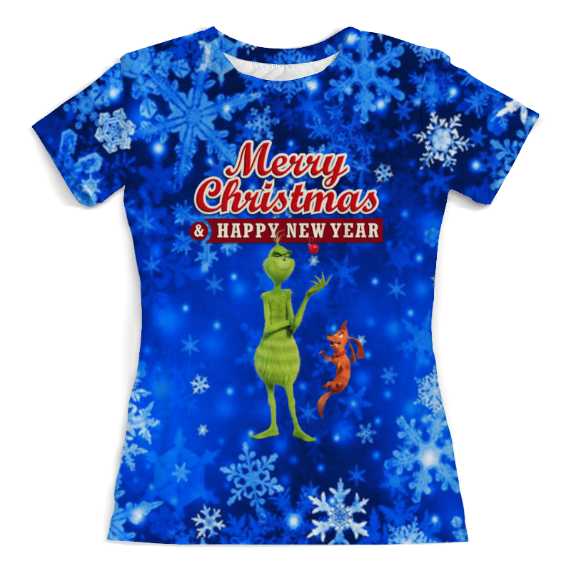 Printio Футболка с полной запечаткой (женская) Christmas