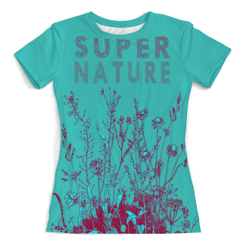 Printio Футболка с полной запечаткой (женская) Nature printio футболка с полной запечаткой мужская полевые цветы