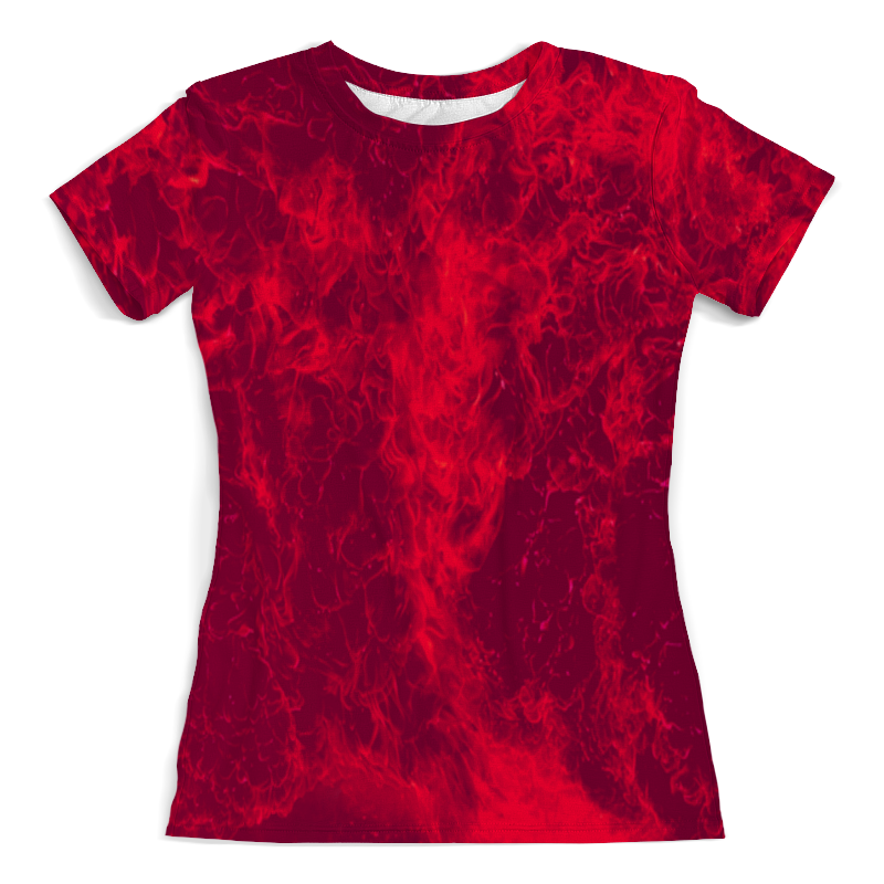 Printio Футболка с полной запечаткой (женская) Огонь printio футболка с полной запечаткой женская огонь и лед