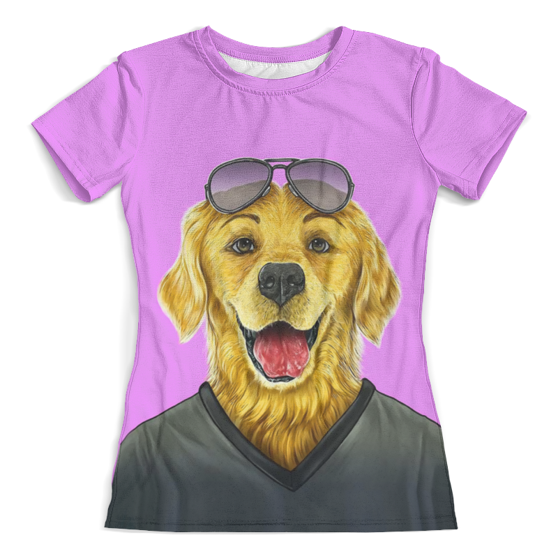 printio футболка с полной запечаткой женская моя собака Printio Футболка с полной запечаткой (женская) Моя собака