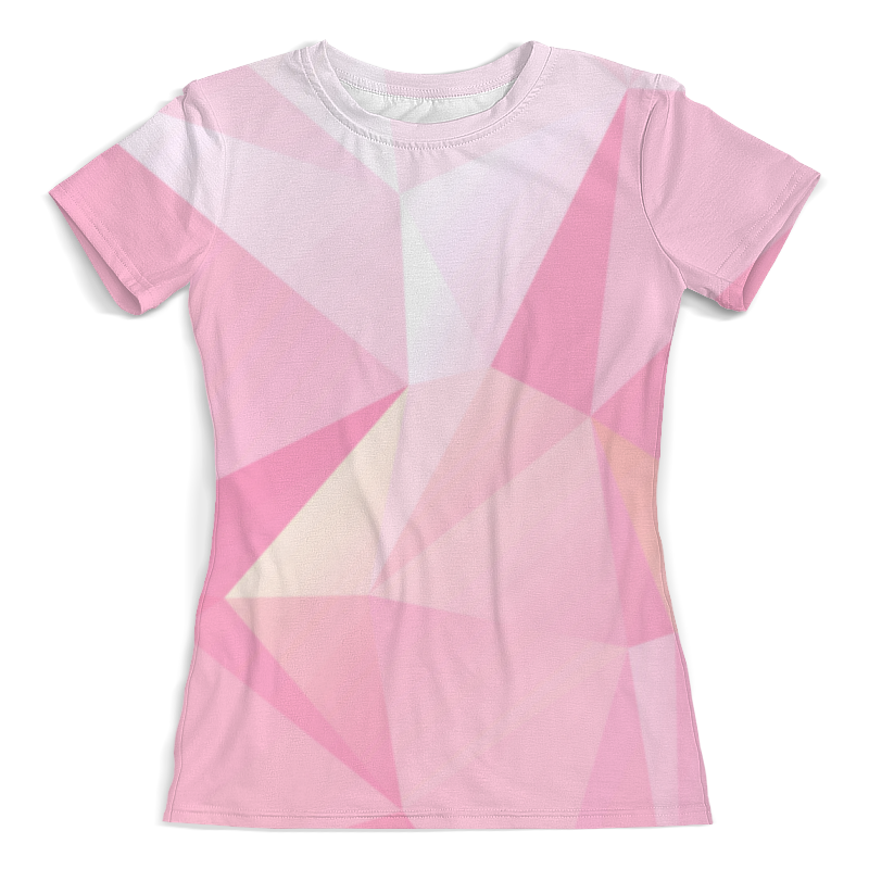 Printio Футболка с полной запечаткой (женская) Розовый фон printio футболка с полной запечаткой женская розовый вечер