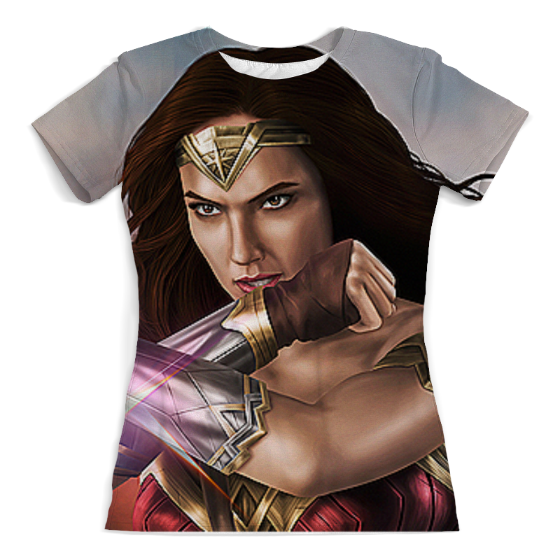 Printio Футболка с полной запечаткой (женская) Wonder woman printio футболка с полной запечаткой женская woman девушка