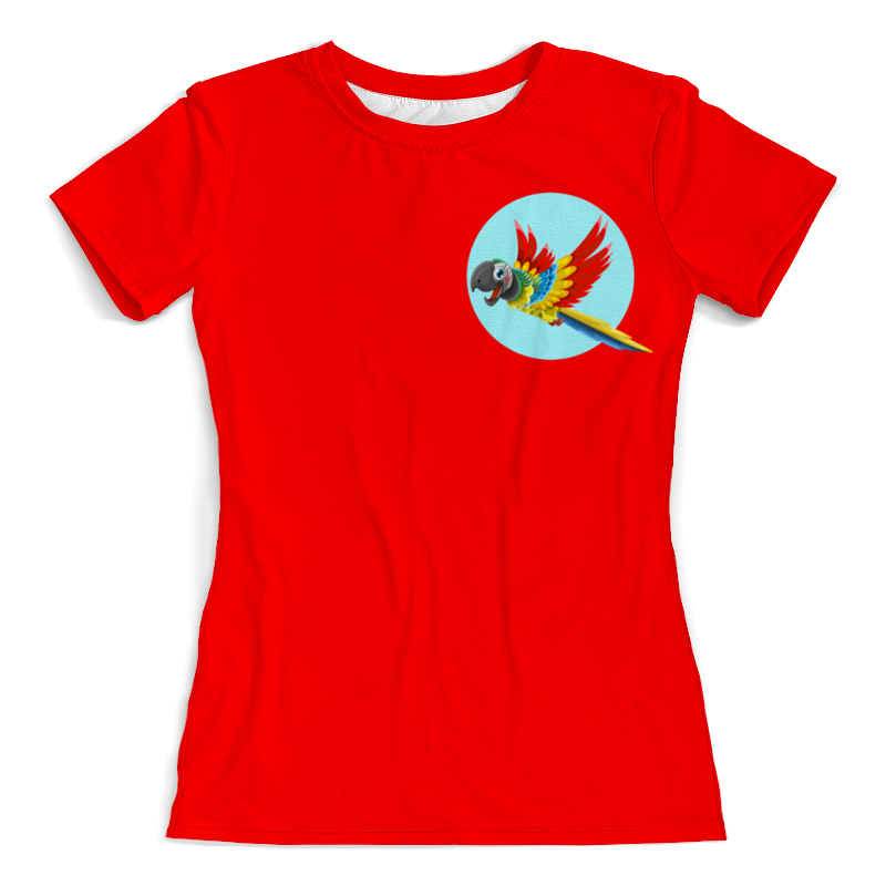 Printio Футболка с полной запечаткой (женская) Попугай - серия животные printio футболка с полной запечаткой женская животные 1