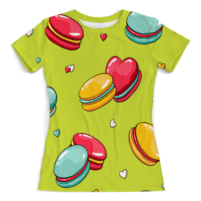 printio футболка с полной запечаткой женская гравитация Printio Футболка с полной запечаткой (женская) Печеньки.