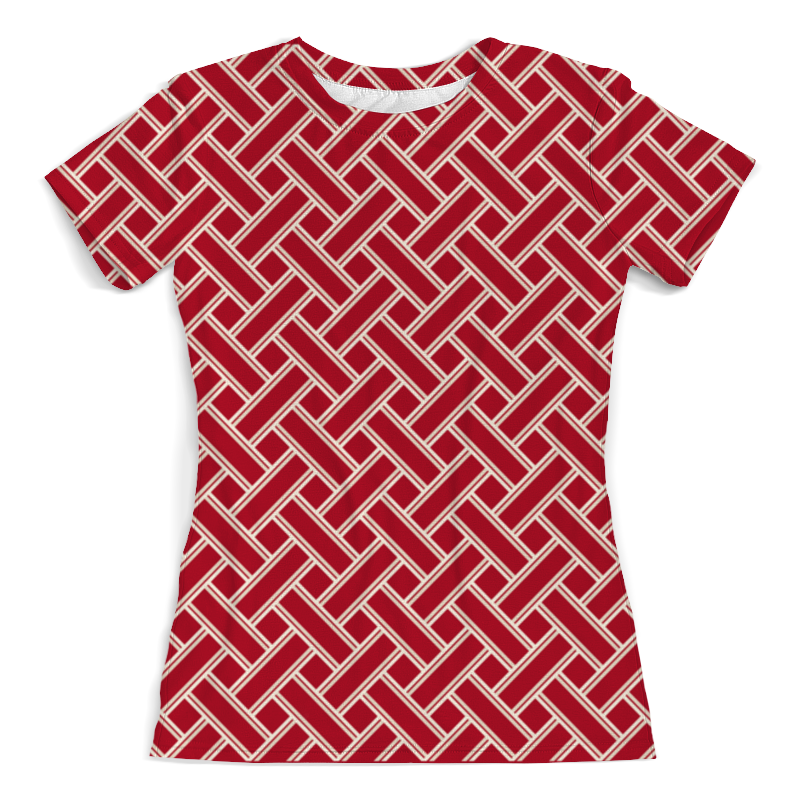 Printio Футболка с полной запечаткой (женская) Красный переплет printio футболка с полной запечаткой женская красный бантик