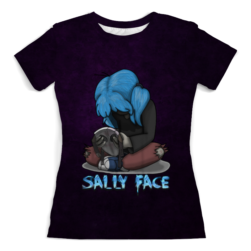 Printio Футболка с полной запечаткой (женская) Sally face (салли фейс) printio футболка с полной запечаткой женская sally face