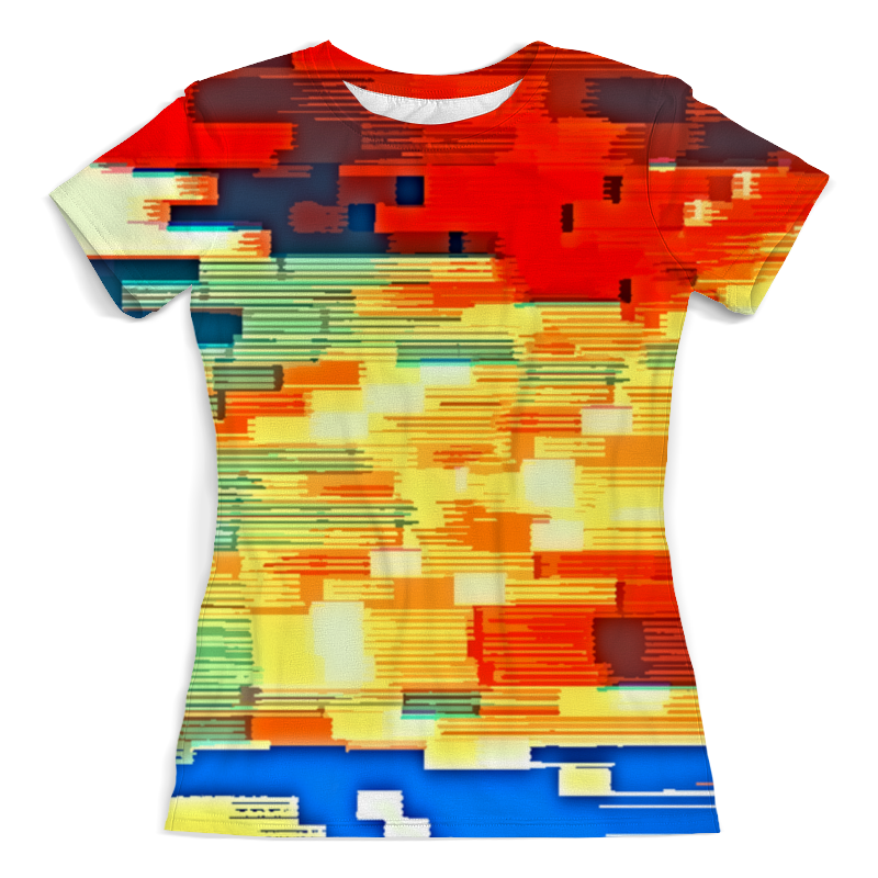 Printio Футболка с полной запечаткой (женская) Pixel color printio футболка с полной запечаткой мужская pixel color