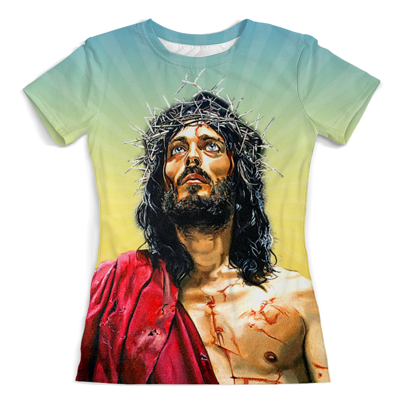 Printio Футболка с полной запечаткой (женская) Jesus christ printio футболка с полной запечаткой мужская jesus christ