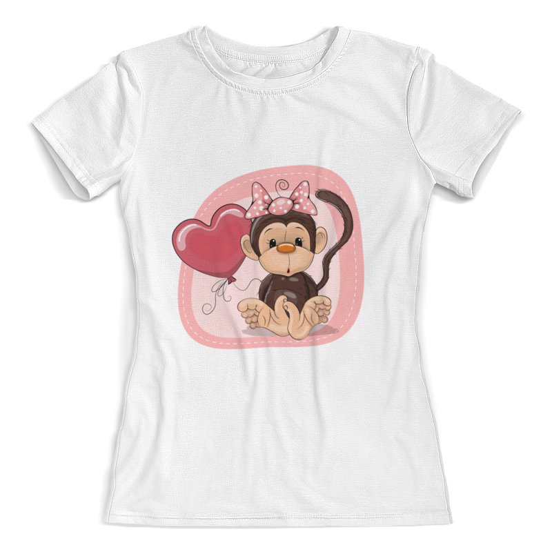 Printio Футболка с полной запечаткой (женская) обезьянка printio футболка с полной запечаткой для девочек обезьянка