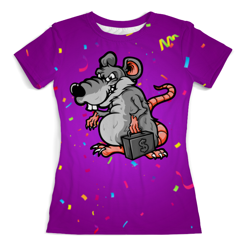 Printio Футболка с полной запечаткой (женская) Year of the rat printio футболка с полной запечаткой женская year of the rat