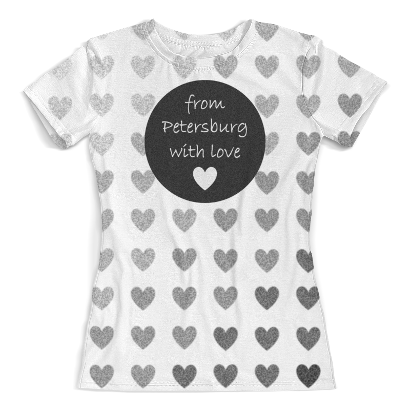 Printio Футболка с полной запечаткой (женская) Петербург printio футболка с полной запечаткой женская весенняя сказка