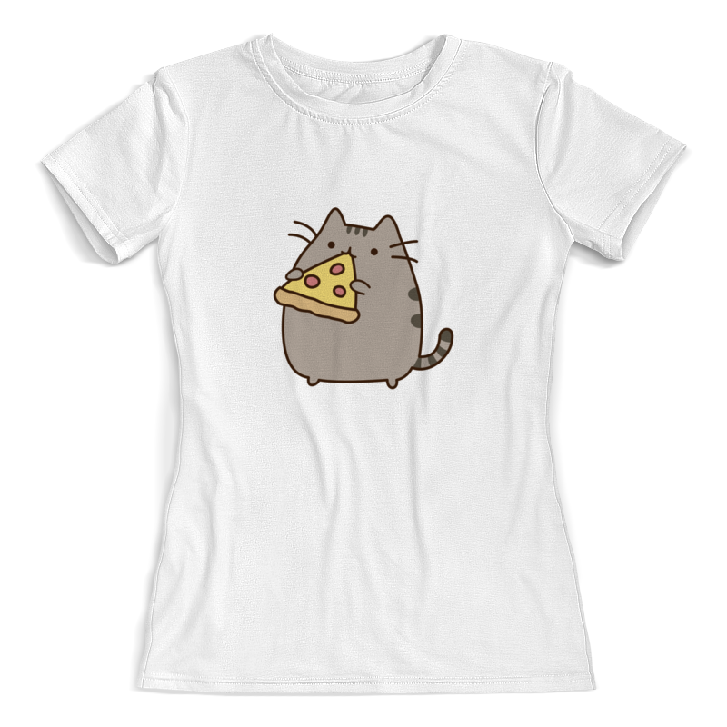 printio футболка с полной запечаткой женская котик у костра Printio Футболка с полной запечаткой (женская) Котик