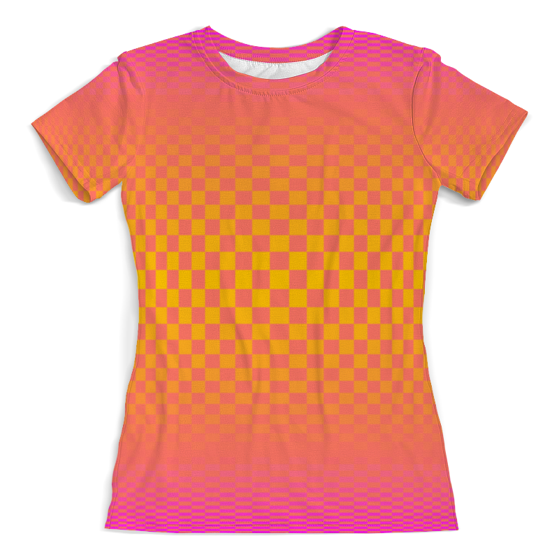 Printio Футболка с полной запечаткой (женская) Иллюзия printio футболка с полной запечаткой женская мандалы градиент и иллюзия