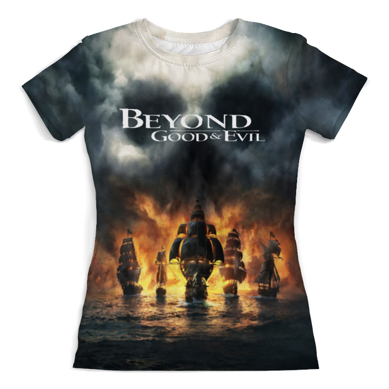 Printio Футболка с полной запечаткой (женская) Beyond good evil printio футболка с полной запечаткой мужская beyond good evil