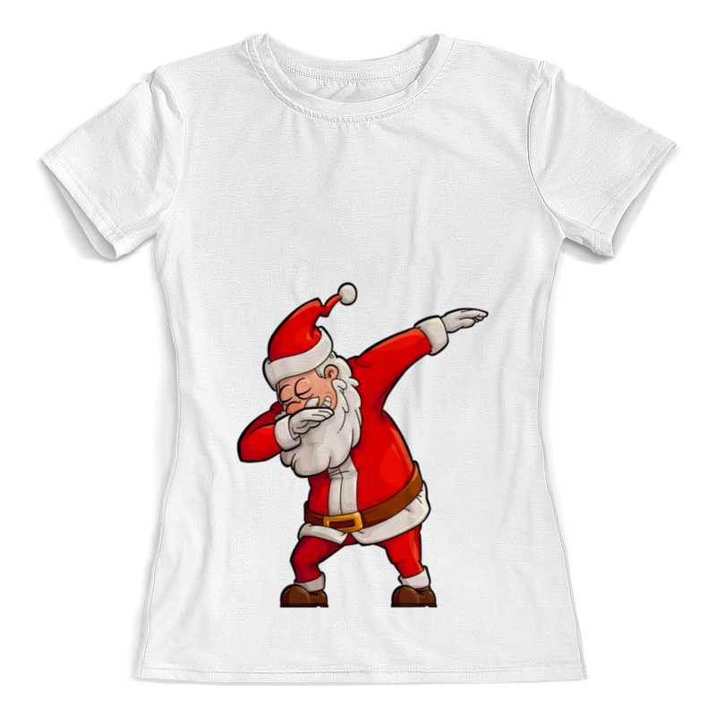 Printio Футболка с полной запечаткой (женская) Санта клаус printio футболка с полной запечаткой женская пошлый санта