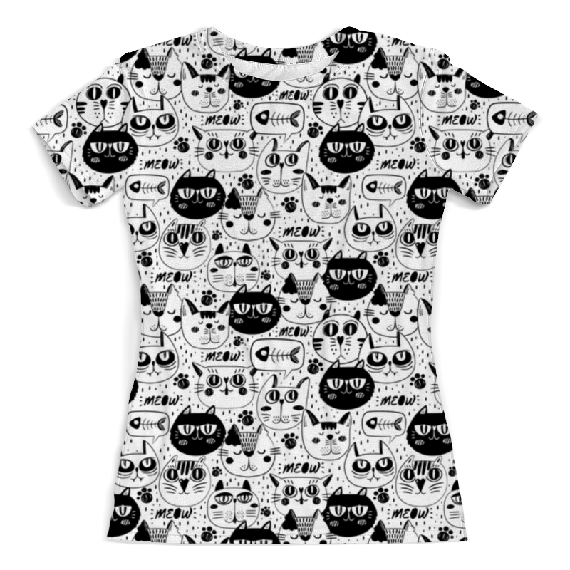 Printio Футболка с полной запечаткой (женская) Кошечки printio футболка с полной запечаткой женская кошечки 1