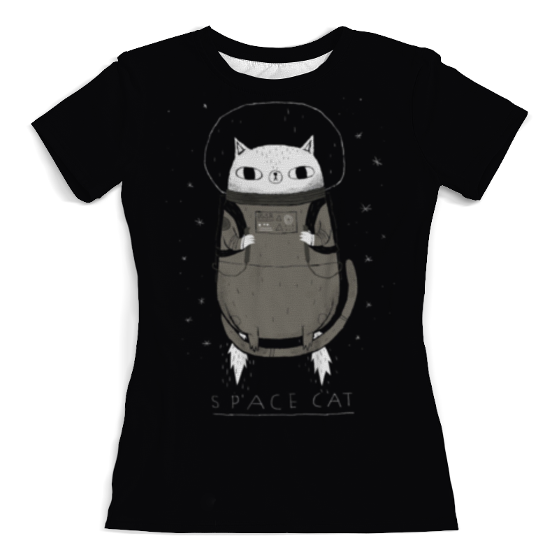 Printio Футболка с полной запечаткой (женская) Space cat printio футболка с полной запечаткой женская super cat