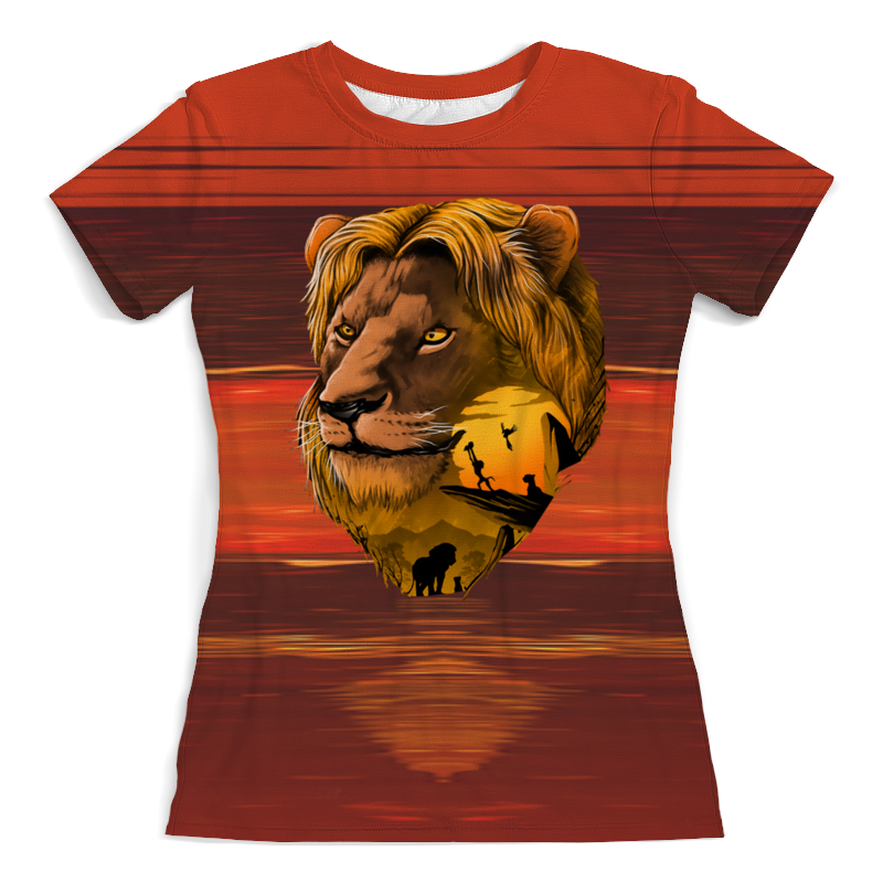Printio Футболка с полной запечаткой (женская) Царь зверей printio футболка с полной запечаткой женская царь зверей
